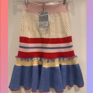 Alexander McQueen Pink/ Multi-Color Skirt